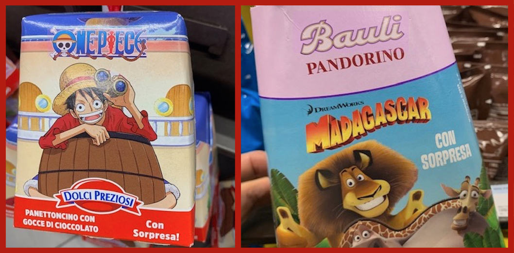 panettoni panettoncini bambini bauli dolci preziosi