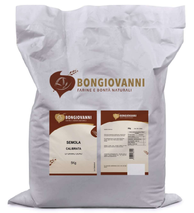 Semola di grano duro calibrata Bongiovanni richiamo 11.11.2025