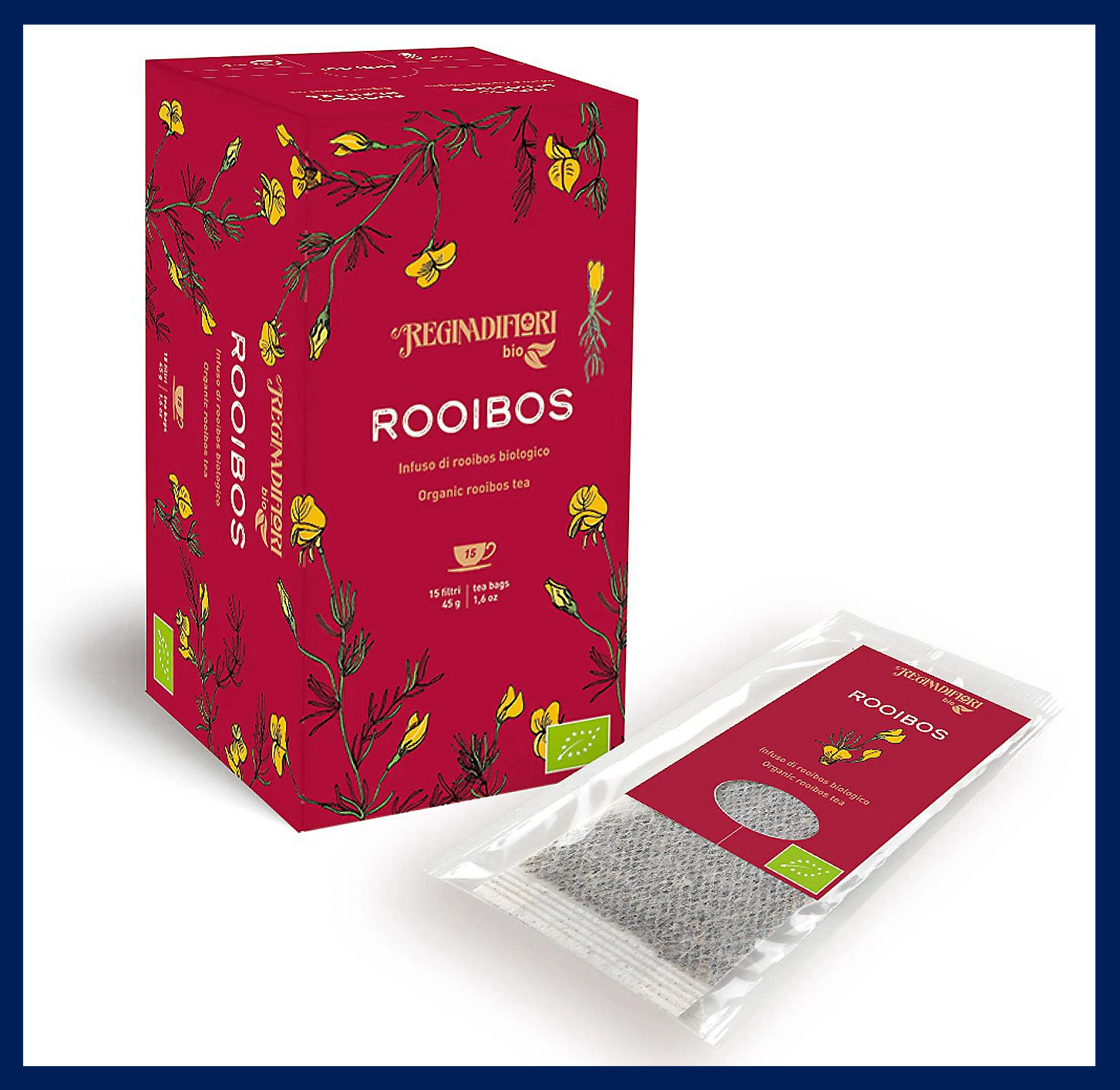 REGINAdiFIORI Infusi di Rooibos infuso tisana vitamina C