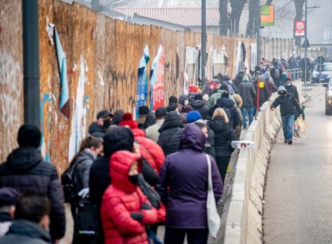 Pane quotidiano Milano mensa