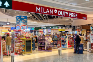 Duty free dell'aeroporto di Milano Malpensa