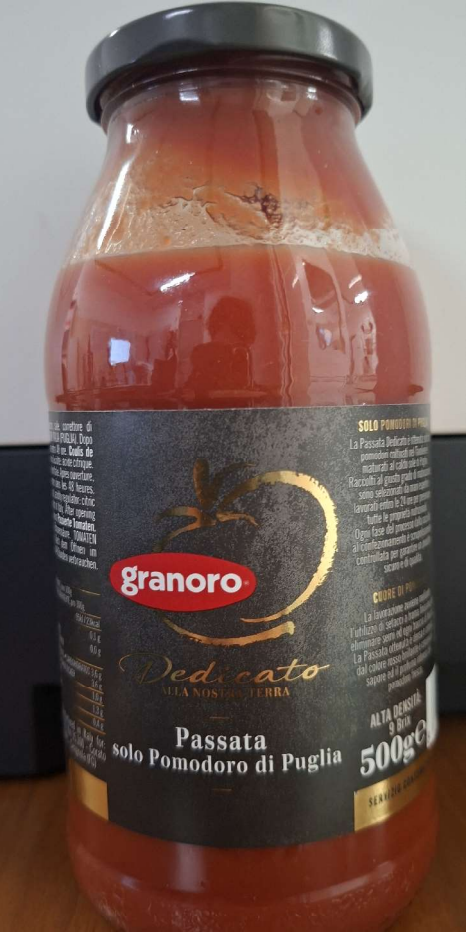 Passata di pomodoro di Puglia Granoro Dedicato richiamo 30.12.2025