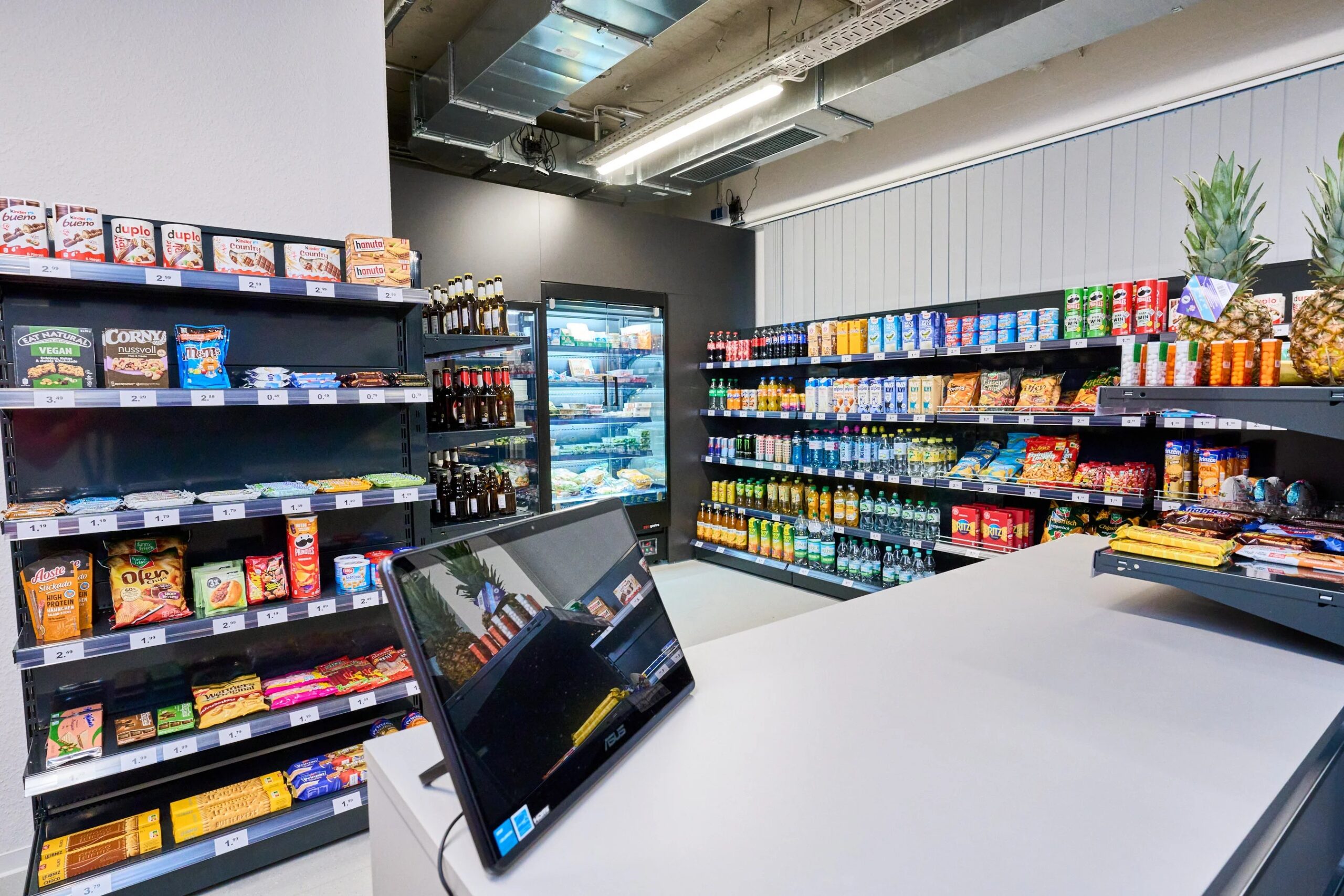 Supermercato Università di Bonn cassa