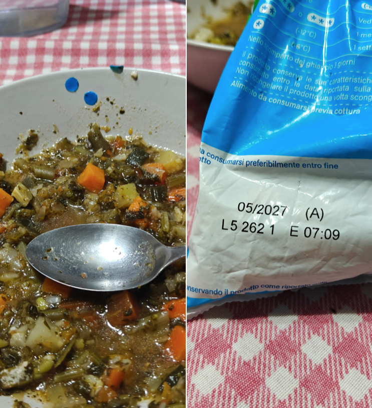 Minestrone leggerezza Orogel lettera 26.01.2026