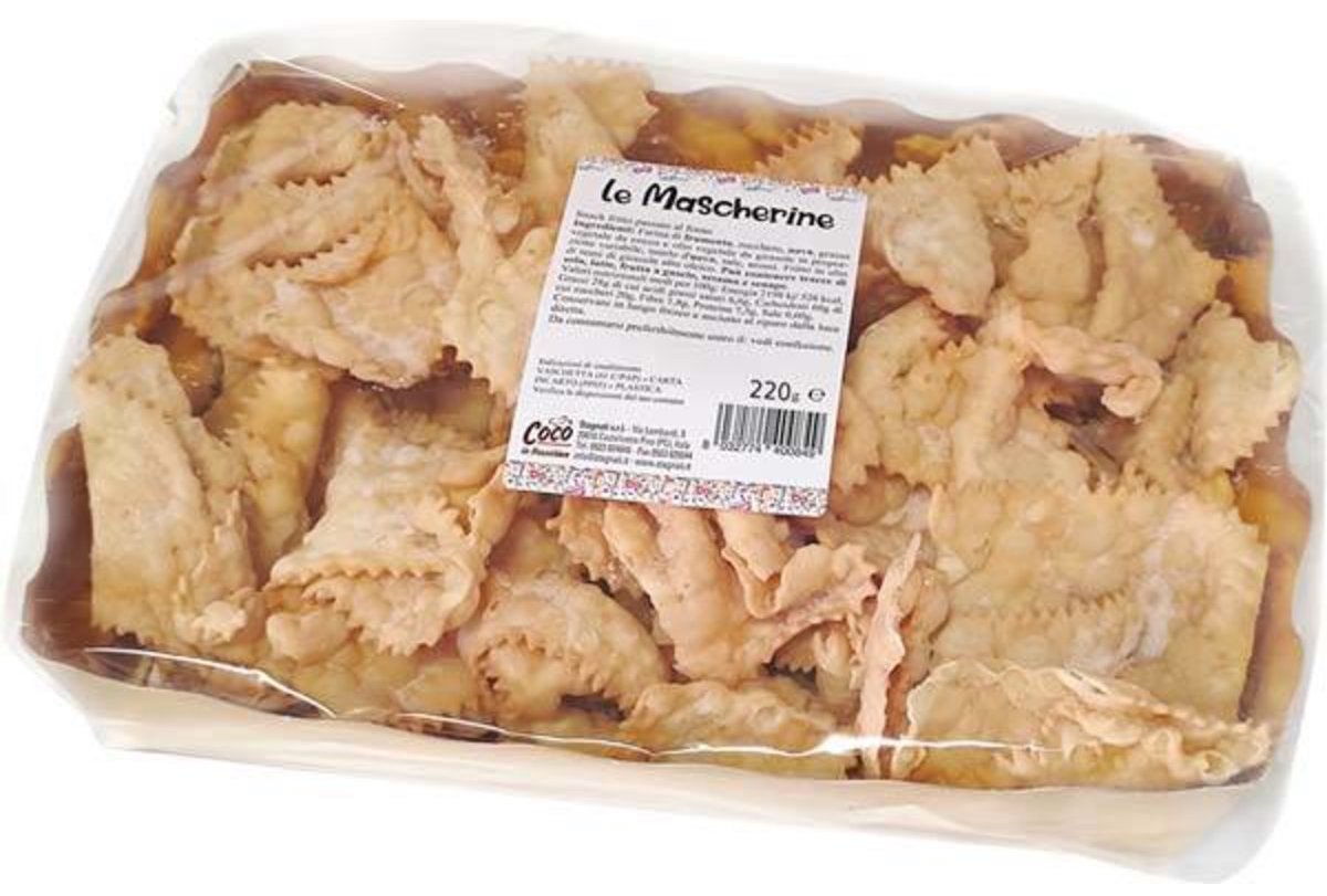 chiccchiere le mascherine coco 2026 coop