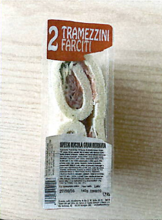 Rollè speck rucola Gran Moravia L'Arte del Gusto richiamo 25.03.2026