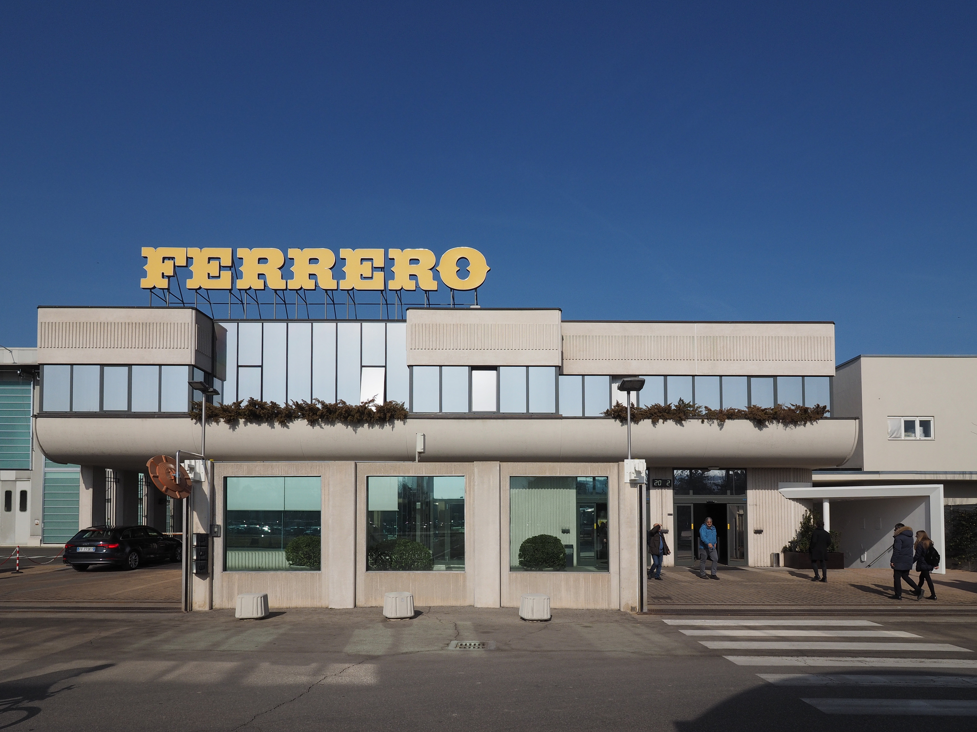 sede azienda Ferrero headquarters in Alba