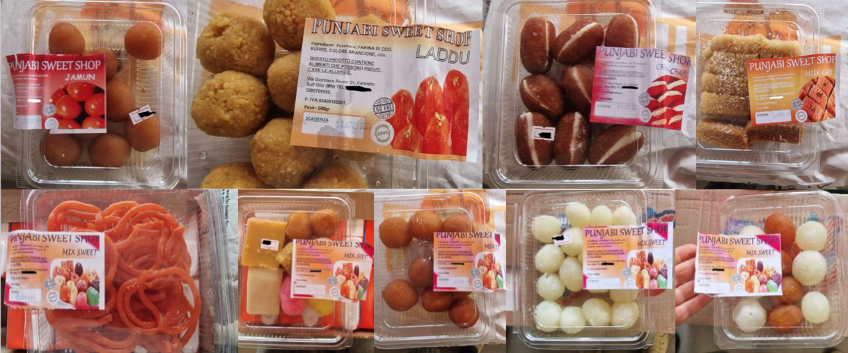 Dolci indiani Punjabi Sweet Shop richiamo 08.04.2026