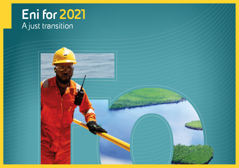 eni for 2021 copertina