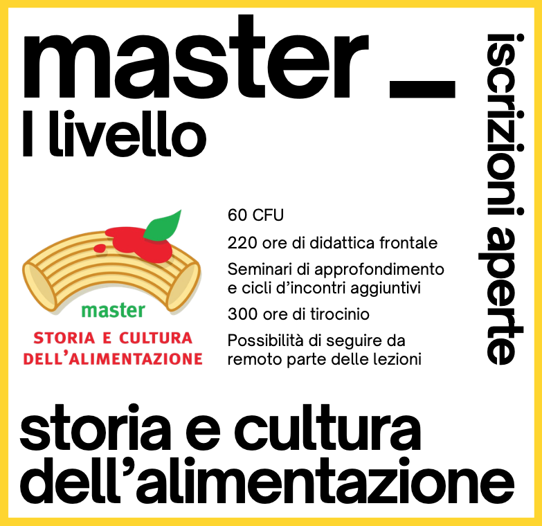 bologna master storia e cultura dell alimentazione 2026