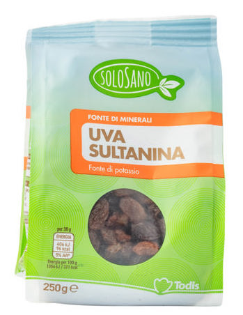 uva sultanina solo sano todis