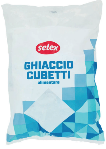 Ghiaccio a cubetti Selex richiamo 08.06.2026