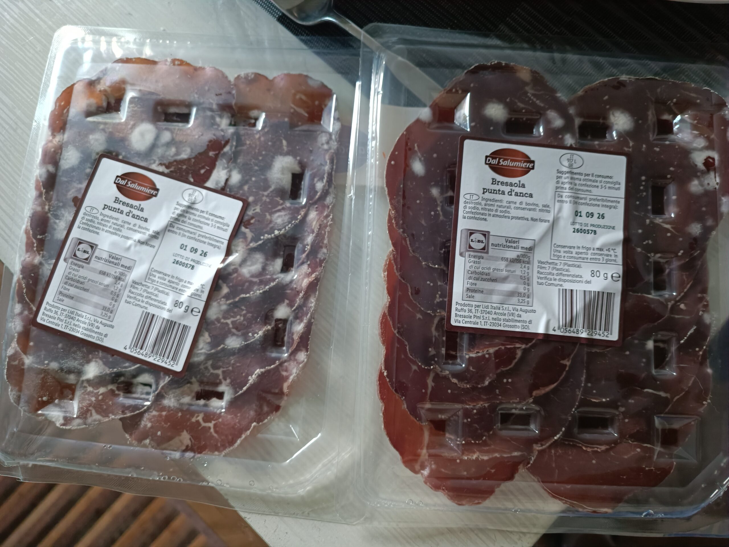Bresaola Dal Salumiere Lidl retro lettera 10.07.2026