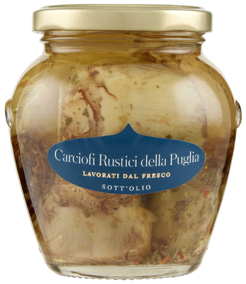 Carciofi rustici della Puglia in olio di semi di girasole Consilia Optima richiamo 03.07.2026