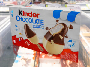Kinder Chocolate Ice Cream