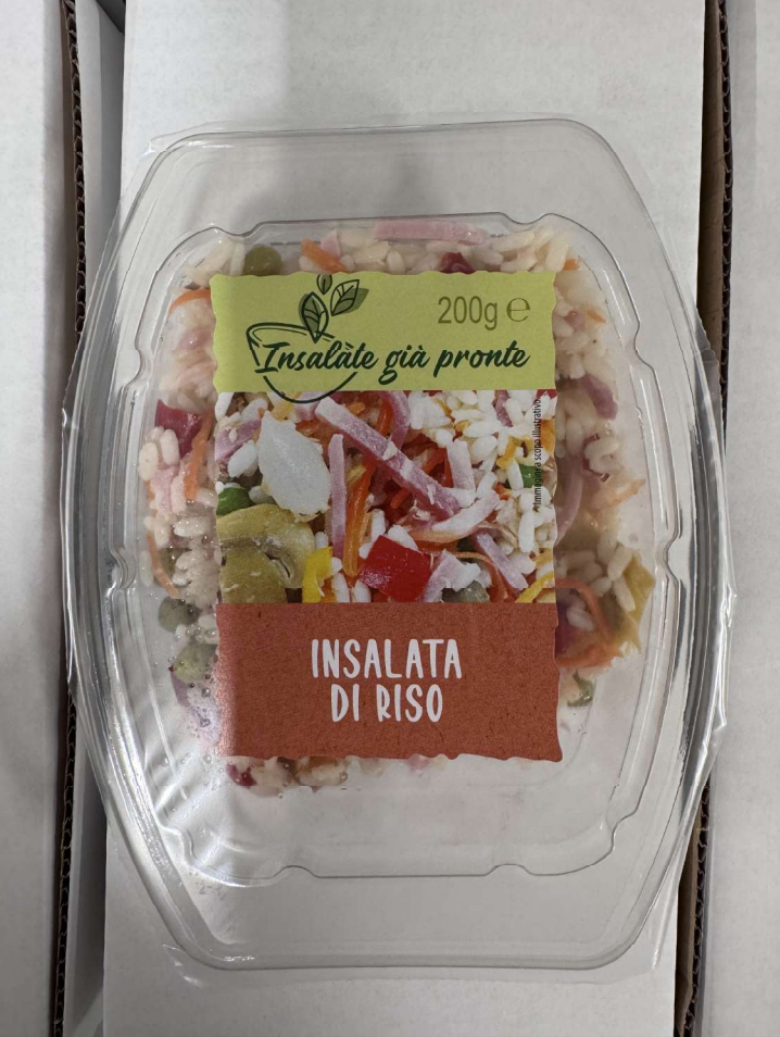 Insalata di riso Insalate già pronte richiamo 18.08.2026