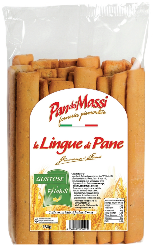 Lingue di pane Pan dei Massi richiamo 13.08.2026+