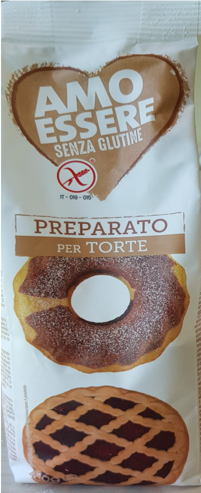 Preparato per torte senza glutine Amo Essere Senza Glutine Eurospin richiamo 21.08.2026
