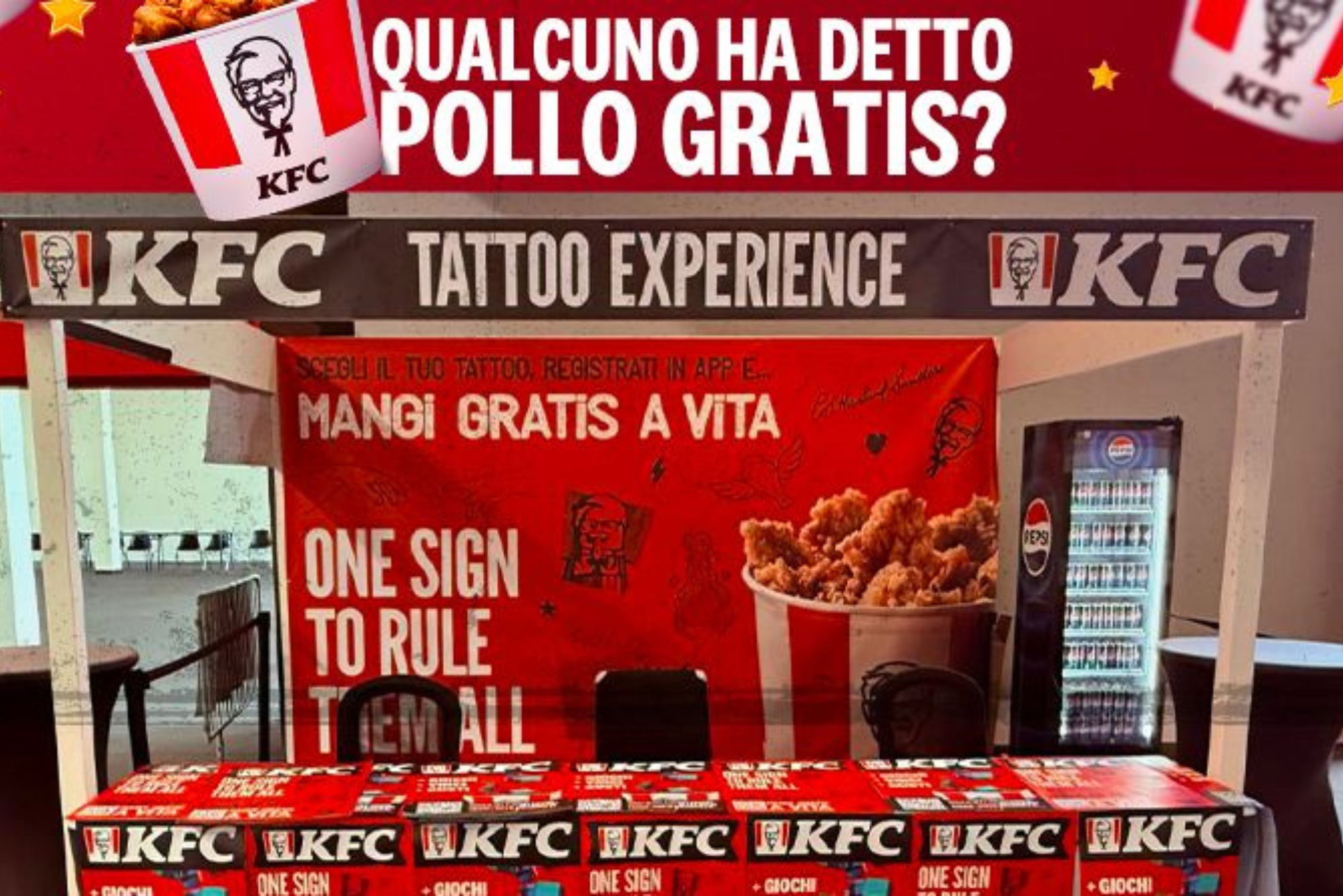 Copertina KFC Tattoo Experience 2025