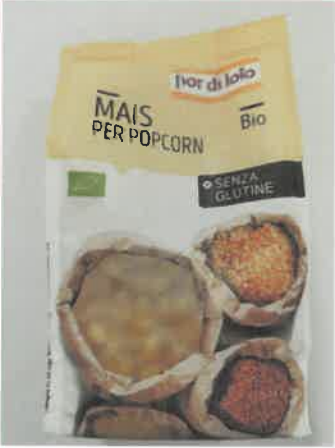 Mais per popcorn bio Fior di Loto richiamo 18.09.2026
