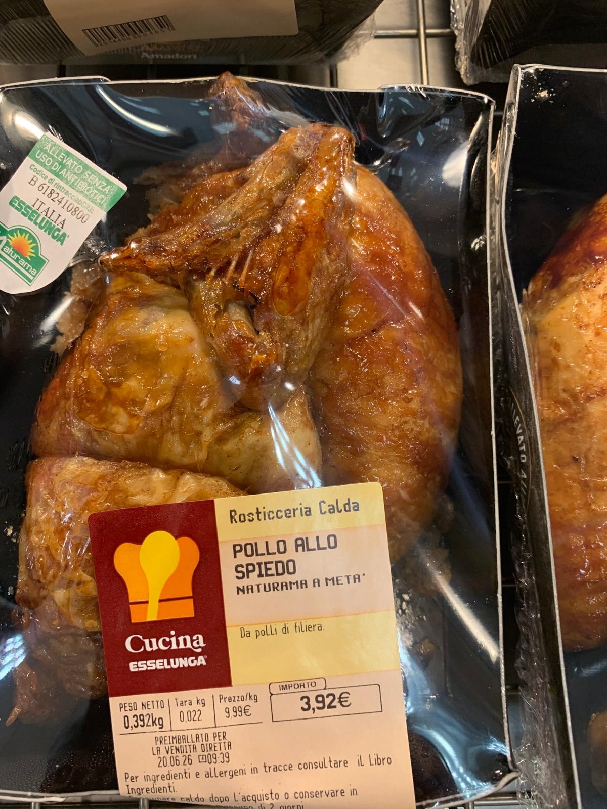 Pollo arrosto Esselunga 07.2026
