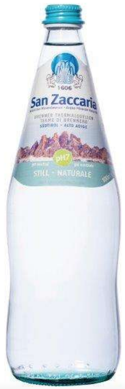 Acqua minerale naturale San Zaccaria richiamo 27.10.2026