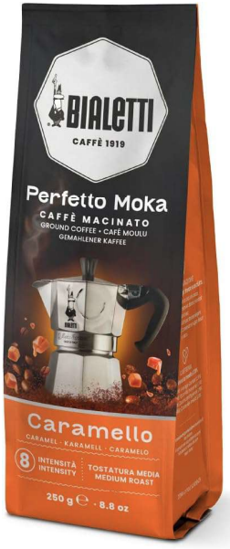 Caffè macinato aromatizzato al caramello Perfetto Moka Bialetti richiamo 13.10.2026