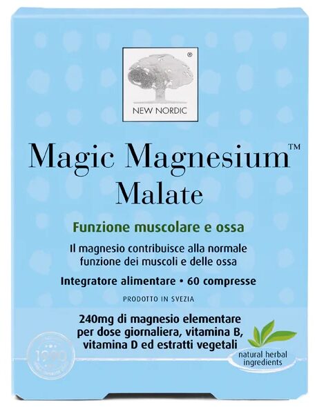 Integratore magnesio Magic Magnesium Malate New Nordic