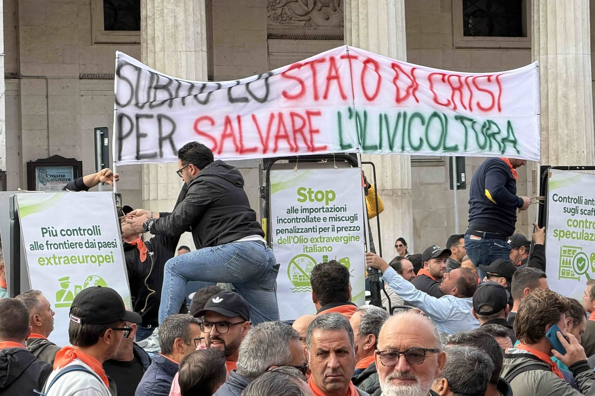Proteste olivicoltori Orgoglio Olivicolo 20.10.2026