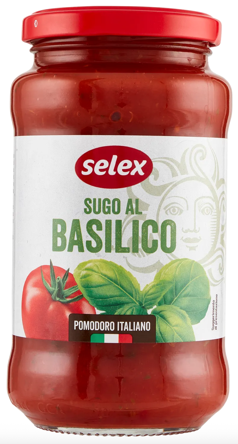 Sugo pronto al basilico Selex richiamo 30.09.2026