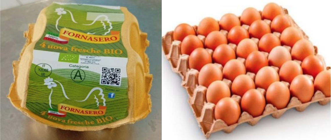 Uova biologiche Fornasero richiamo 26.10.2026