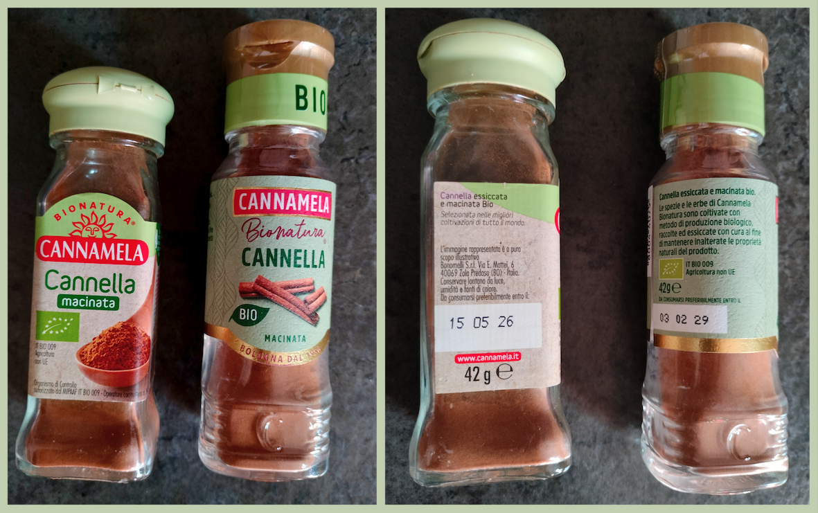 cannella macinata biologica bio cannamela
