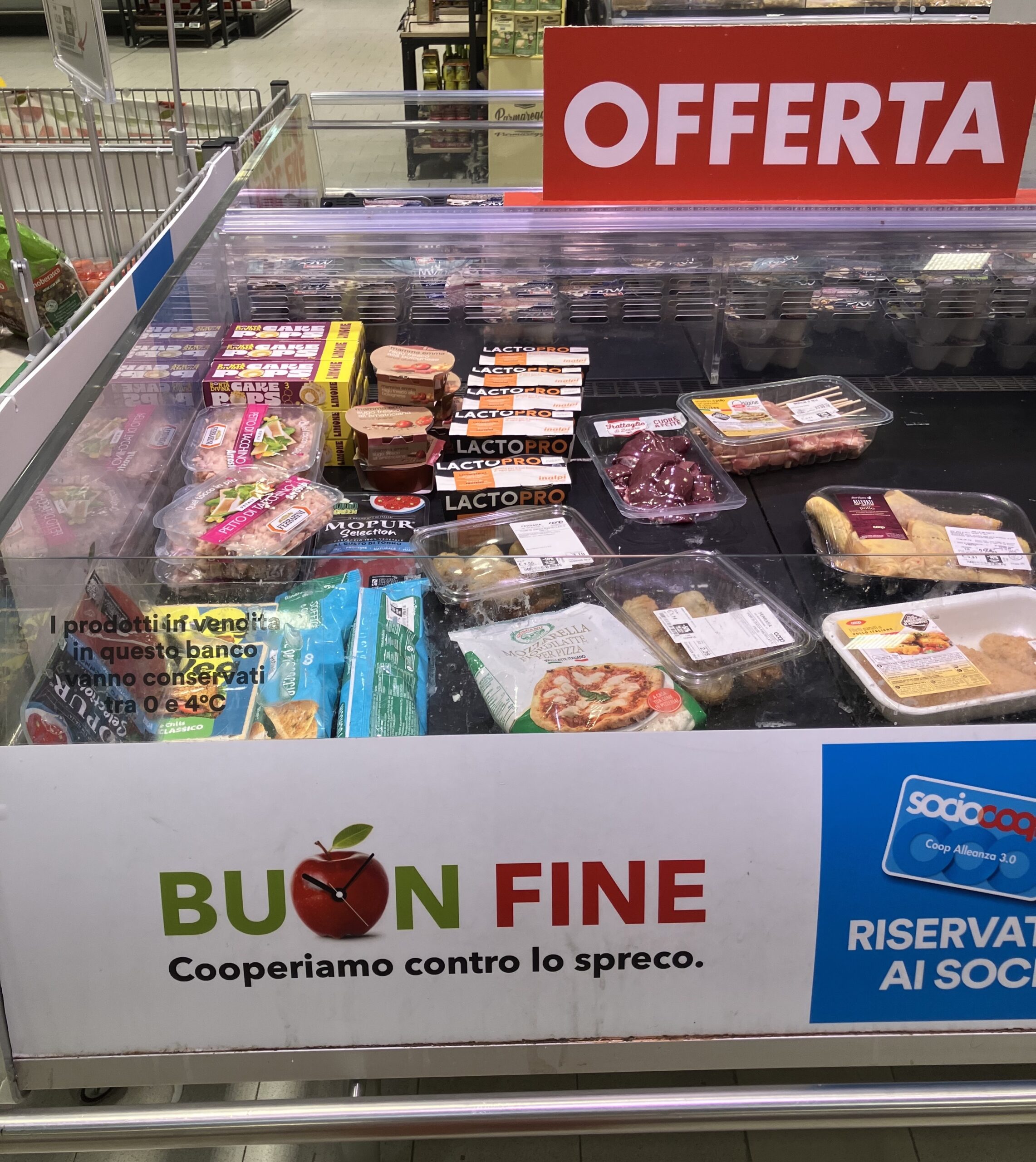 coop lotta spreco alimentare 2026 banco buon fine