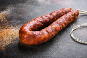 Salsiccia o salame dolce o piccante